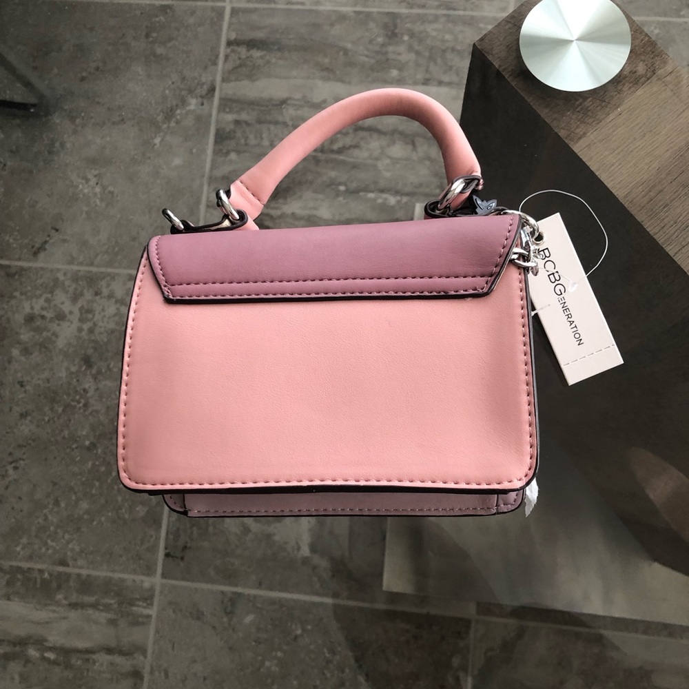 BCBG RAPHAELA CROSSBODY BAG, LAVENDER ROSE BLUSH - Picture 8 of 10